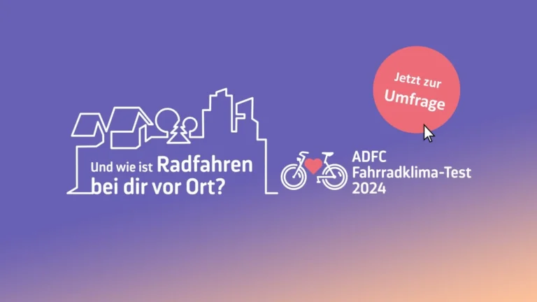 Endspurt beim ADFC- Fahrradklimatest