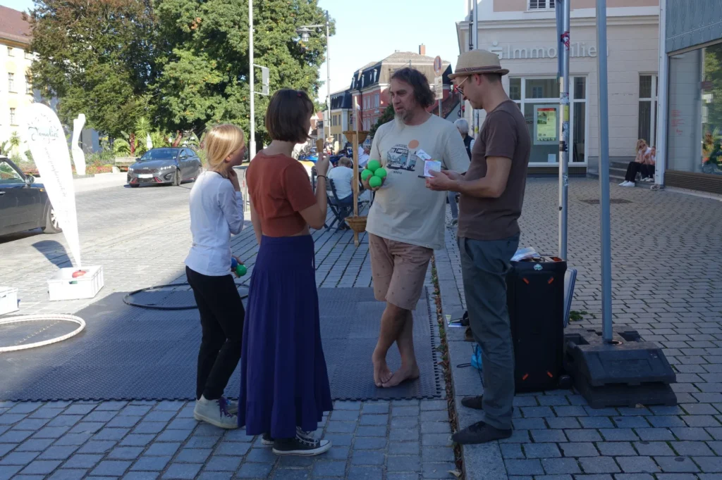 Park(ing) Day: Jonglierwerk