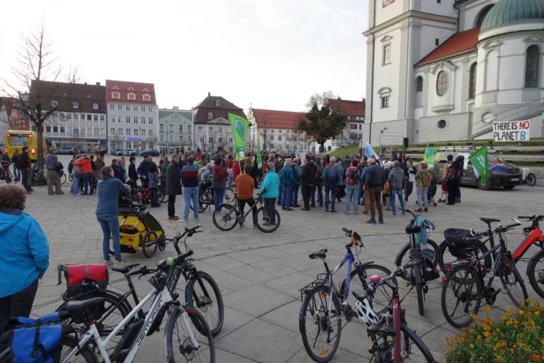 Klimastreik auf dem Hildegardplatz Kempten