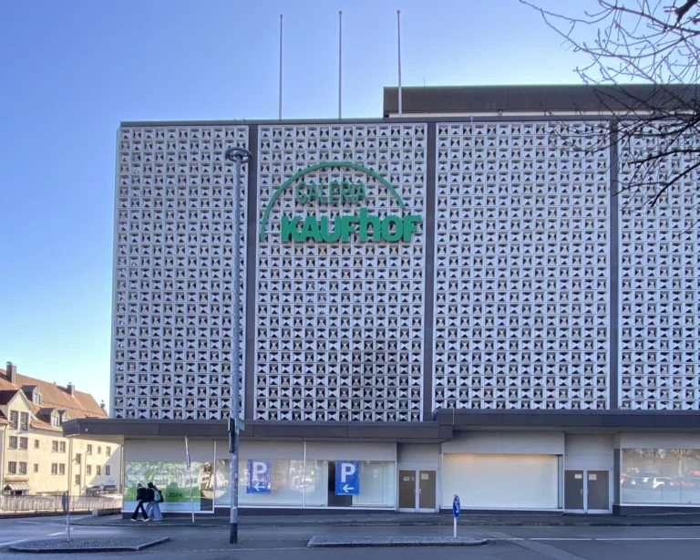 Gebäude der ehemaligen Galeria Kaufhof Kempten