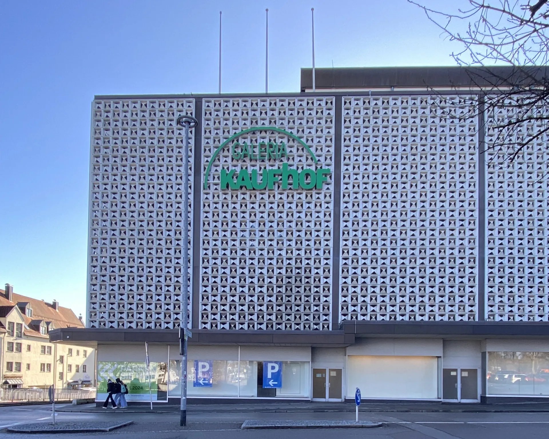 Gebäude der ehemaligen Galeria Kaufhof Kempten