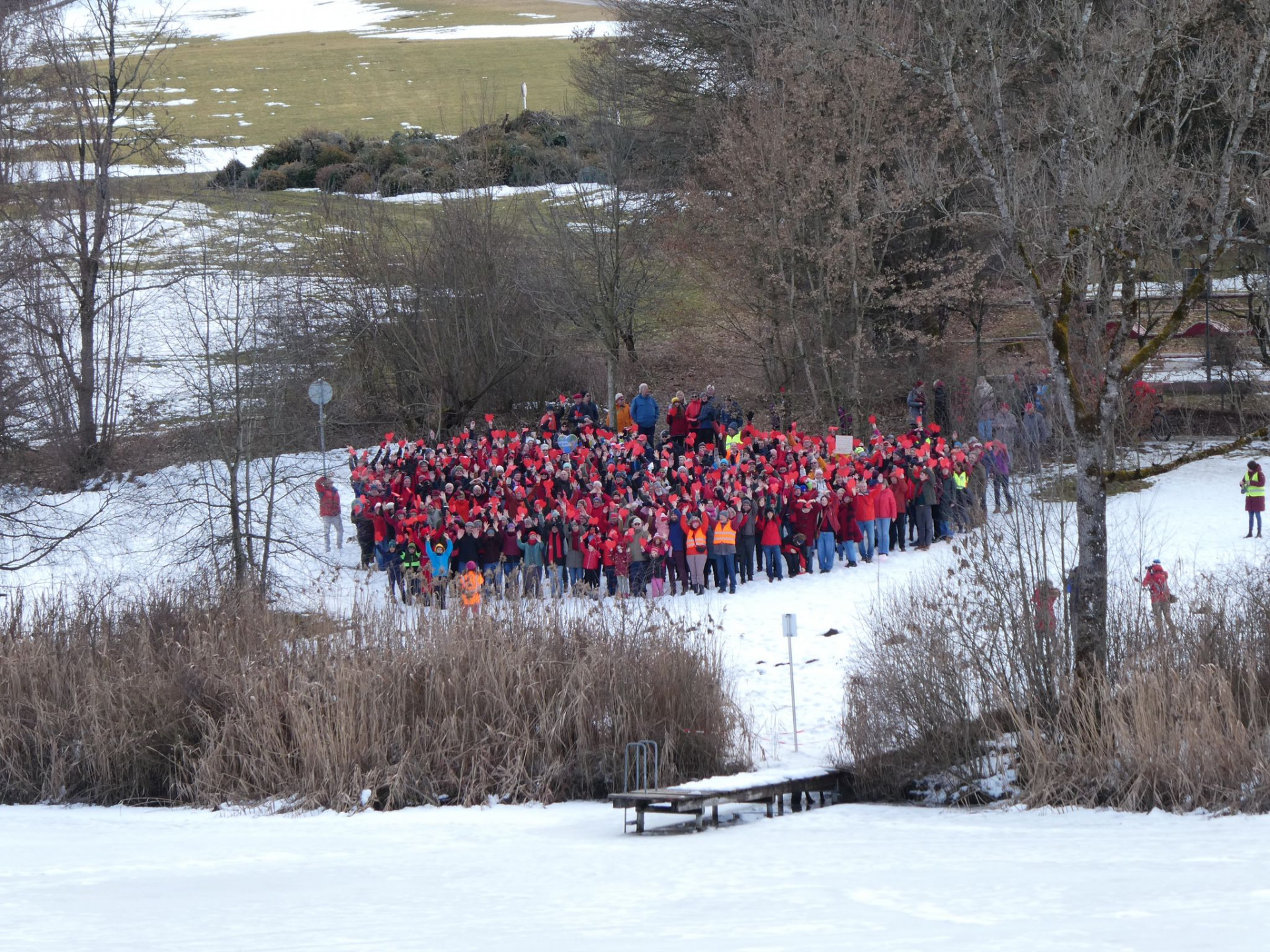 Aktion "Unser Bachtelweiher liegt uns am Herzen"