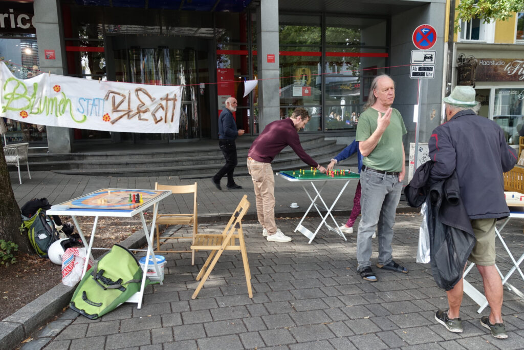 Spielewalter beim Parking Day 2026