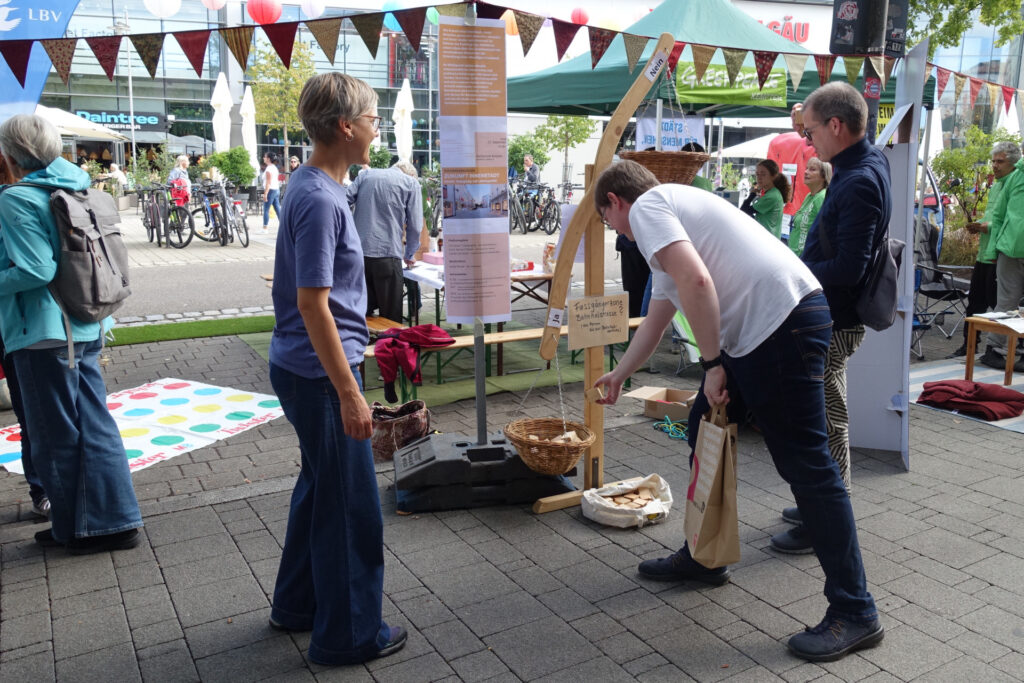 Passanten-Umfrage beim Parking Day 2026
