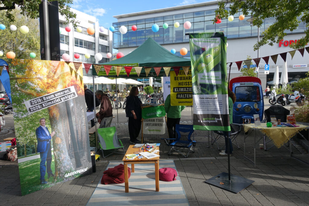 Greenpeace beim Parking Day 2026